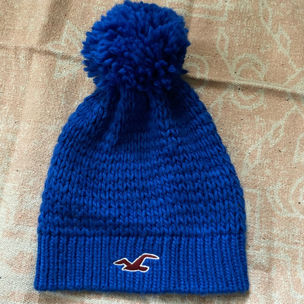 Hollister Slouch Royal Blue Beanie